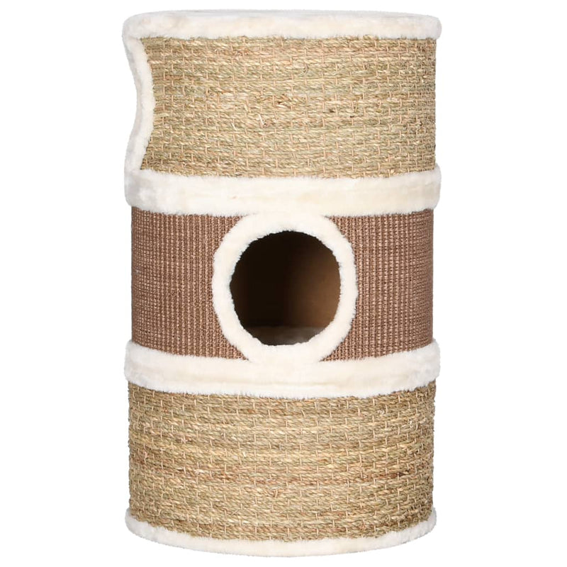vidaXL Cat Scratching Barrel 60 cm Seagrass