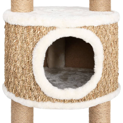 vidaXL Cat Tree with Scratching Post 126cm Seagrass