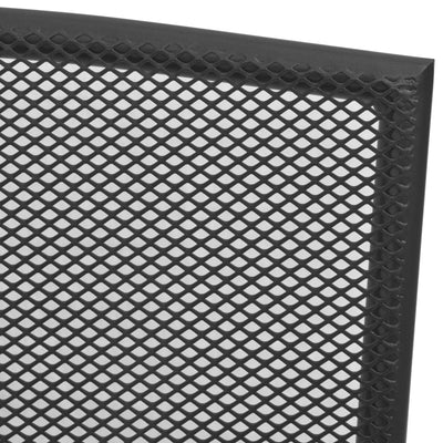 vidaXL Outdoor Chairs 4 pcs Mesh Design Anthracite Steel