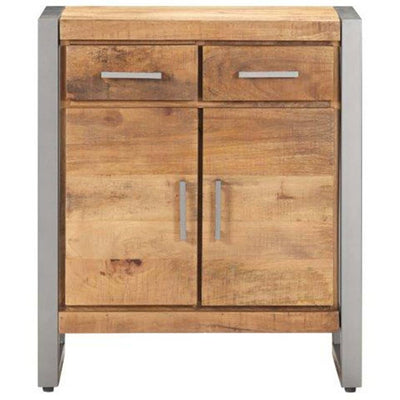 vidaXL Sideboard 60x35x72 cm Rough Mango Wood