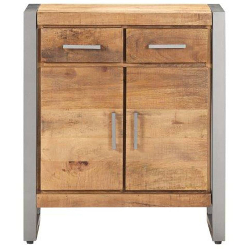 vidaXL Sideboard 60x35x72 cm Rough Mango Wood