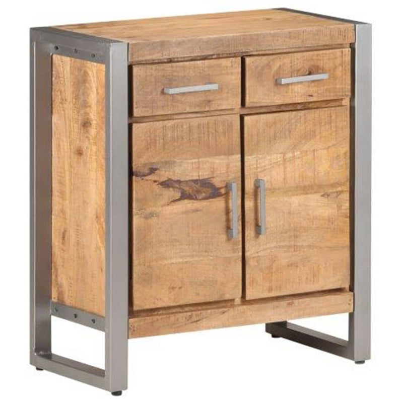 vidaXL Sideboard 60x35x72 cm Rough Mango Wood
