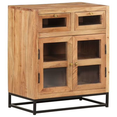 vidaXL Sideboard 60x35x70 cm Solid Acacia Wood