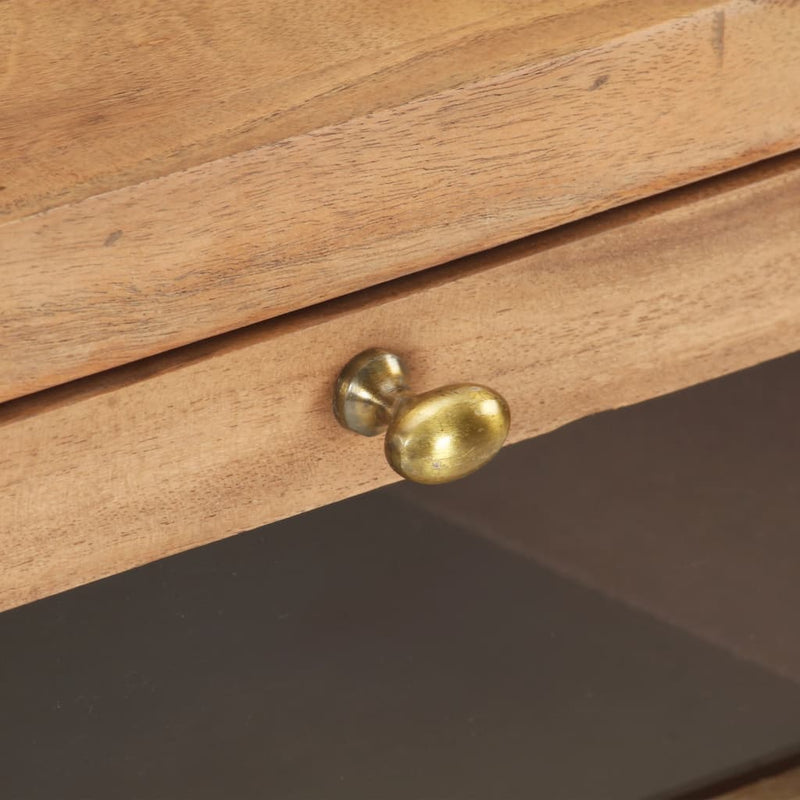 vidaXL Bedside Cabinet 40x30x50 cm Solid Acacia Wood