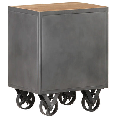 vidaXL Bedside Cabinet 40x30x51 cm Solid Reclaimed Wood