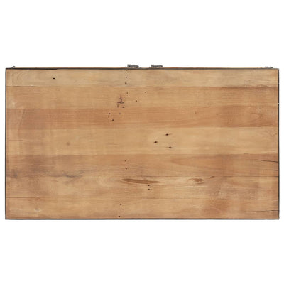 vidaXL Coffee Table 90x50x39 cm Solid Reclaimed Wood