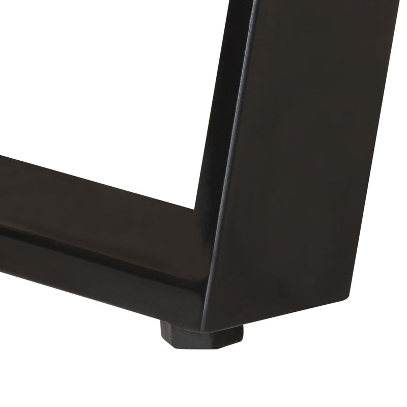 vidaXL Coffee Table 90x50x40 cm Solid Acacia Wood with Live Edges