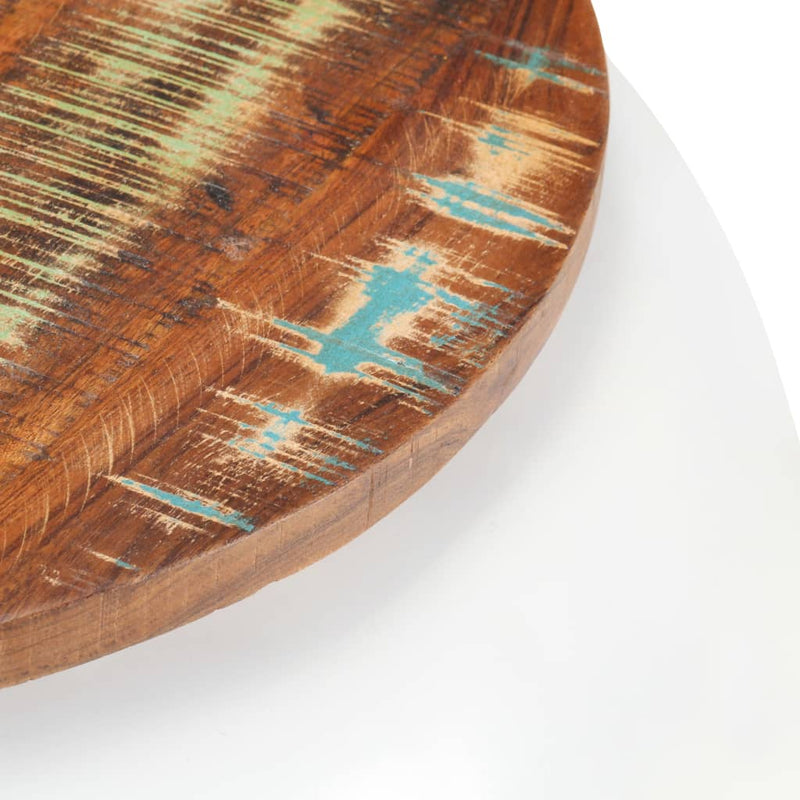 vidaXL Coffee Table Black 68x68x30 cm Solid Reclaimed Wood