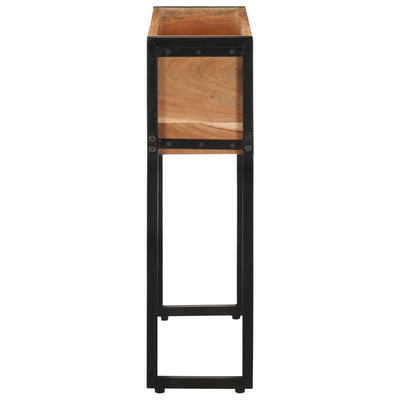vidaXL Planter 60x20x68 cm Solid Acacia Wood