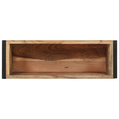 vidaXL Planter 60x20x68 cm Solid Reclaimed Wood