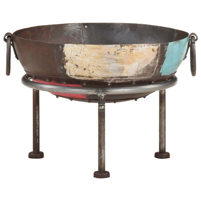 vidaXL Rustic Fire Pit Ø 40 cm Iron