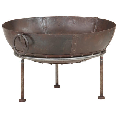 vidaXL Rustic Fire Pit Ø 40 cm Iron