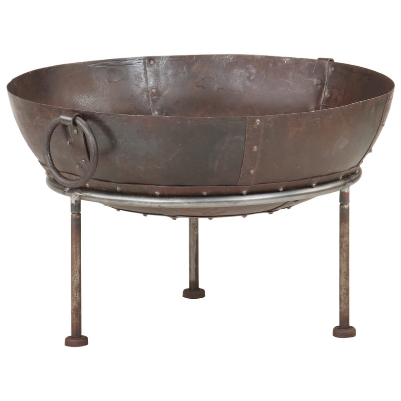 vidaXL Rustic Fire Pit Ø 40 cm Iron
