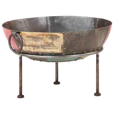 vidaXL Rustic Fire Pit Ø 40 cm Iron