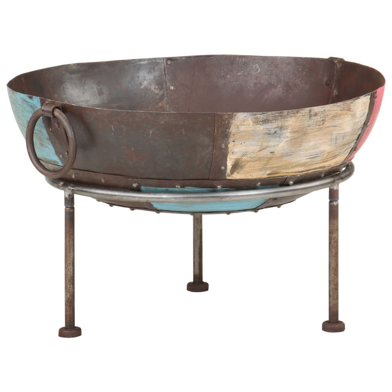 vidaXL Rustic Fire Pit Ø 40 cm Iron