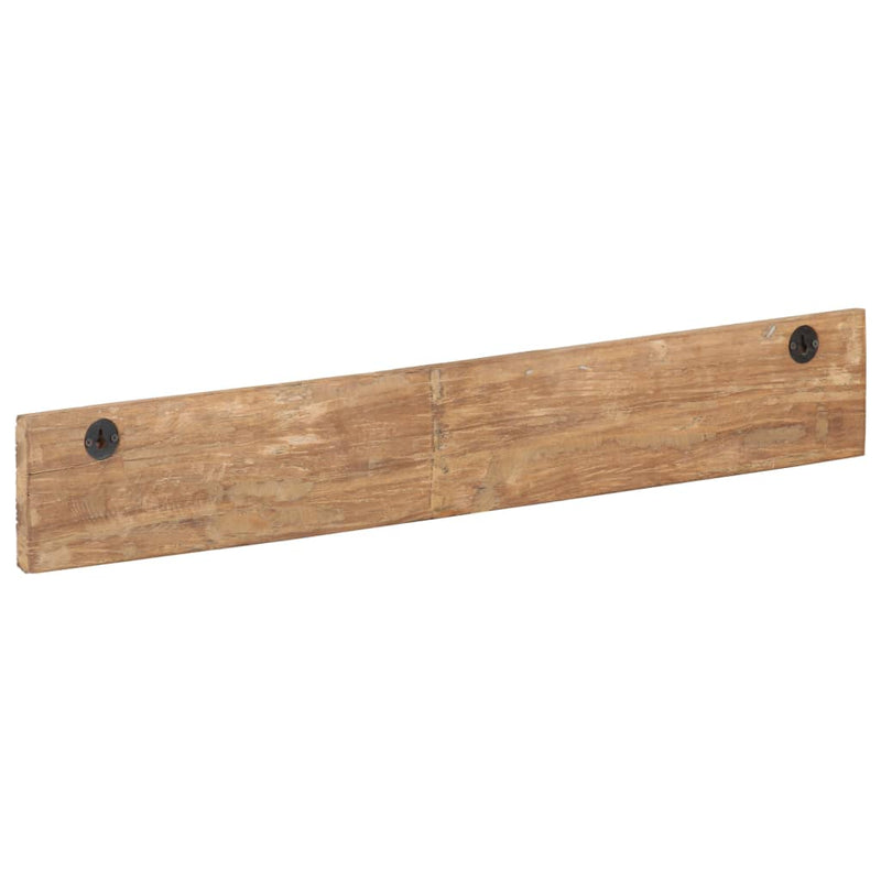 vidaXL Hall Hanger with 5 Hooks 100x2.5x15 cm Solid Reclaimed Wood