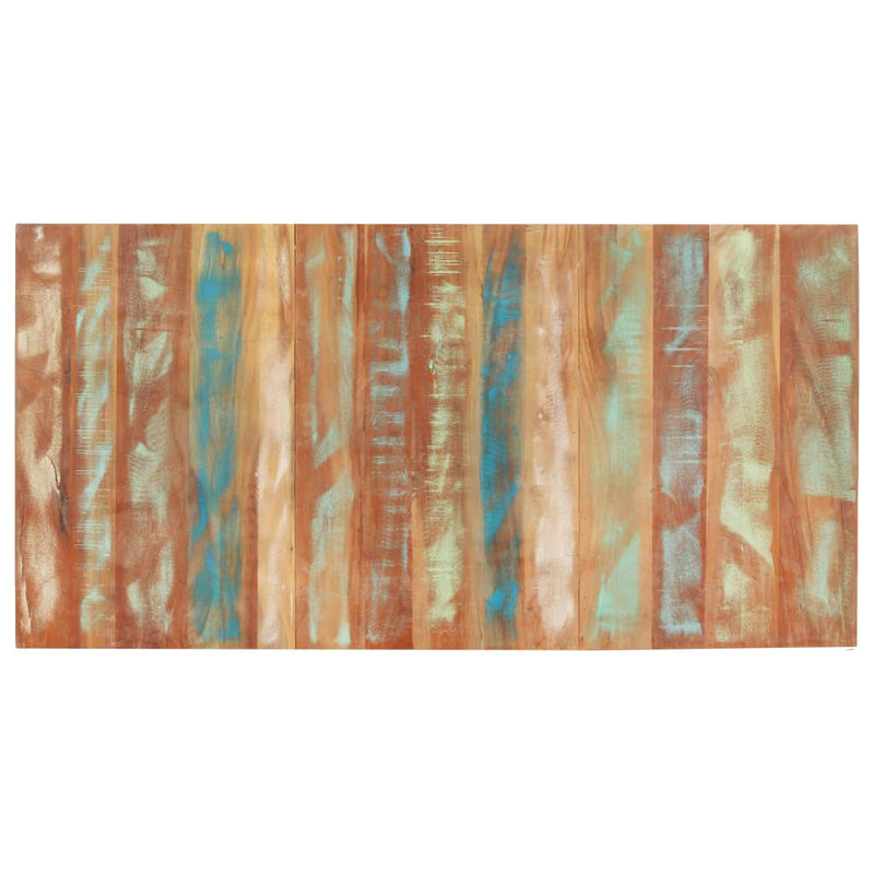 vidaXL Dining Table 160x80x76 cm Solid Reclaimed Wood