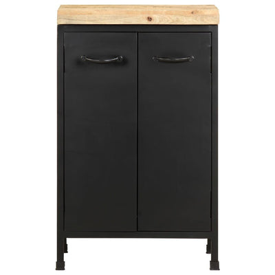 vidaXL Sideboard 47x35x76 cm Rough Mango Wood