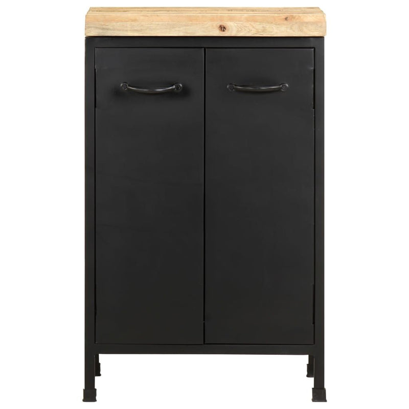 vidaXL Sideboard 47x35x76 cm Rough Mango Wood