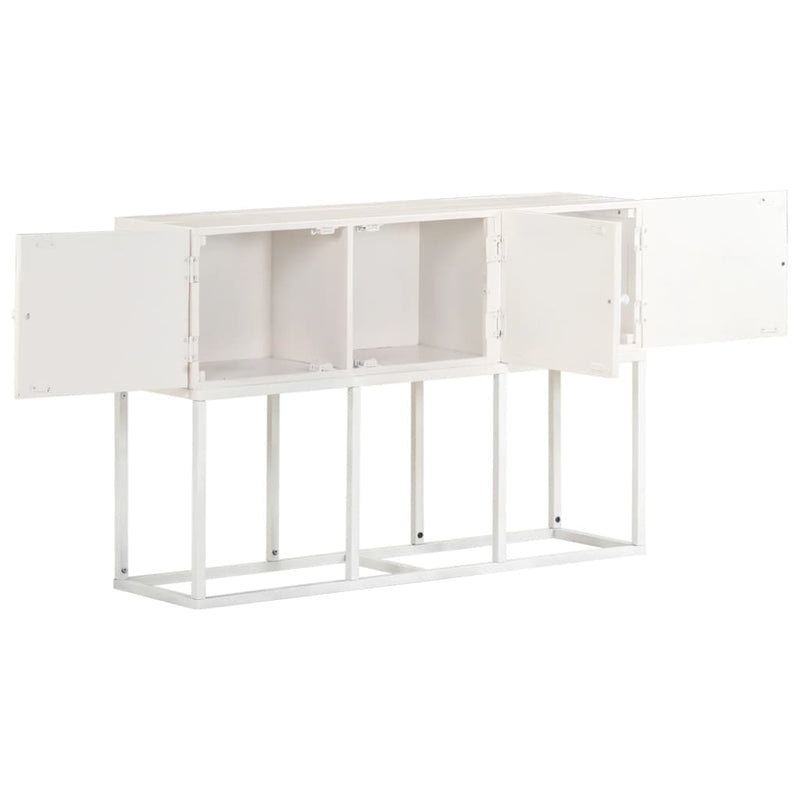 vidaXL Sideboard 115x30x76 cm Solid Mango Wood