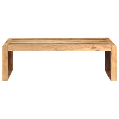 vidaXL Coffee Table 110x63x35 cm Solid Acacia Wood