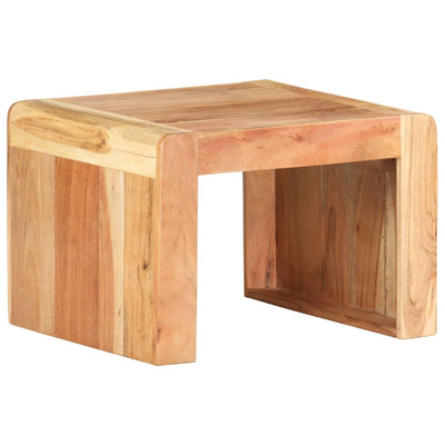 vidaXL Side Table 43x40x30 cm Solid Acacia Wood