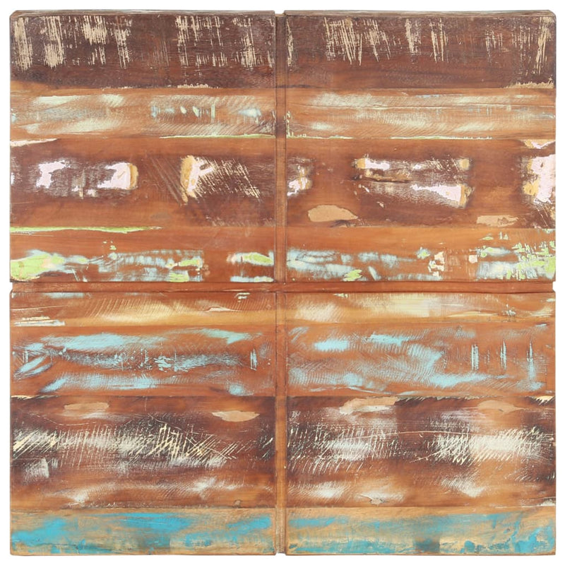 vidaXL Coffee Table 80x80x28 cm Solid Reclaimed Wood