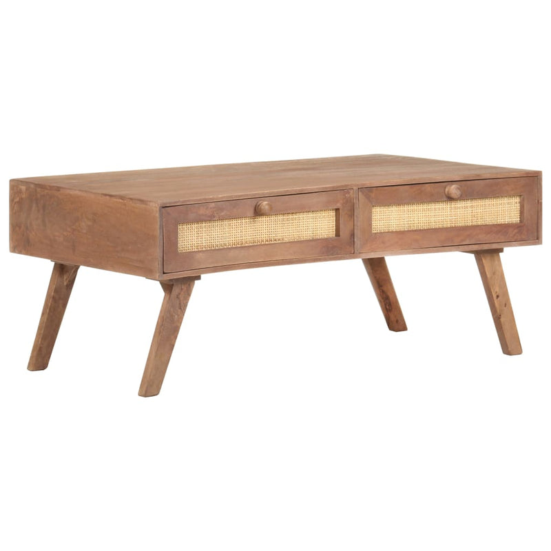 vidaXL Coffee Table 100x60x40 cm Solid Mango Wood