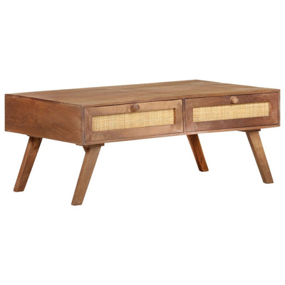 vidaXL Coffee Table 100x60x40 cm Solid Mango Wood