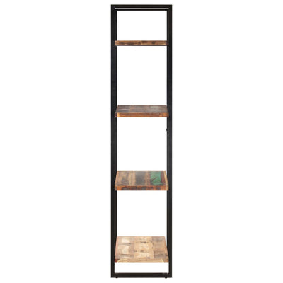 vidaXL 4-Tier Bookcase 80x40x180 cm Solid Reclaimed Wood