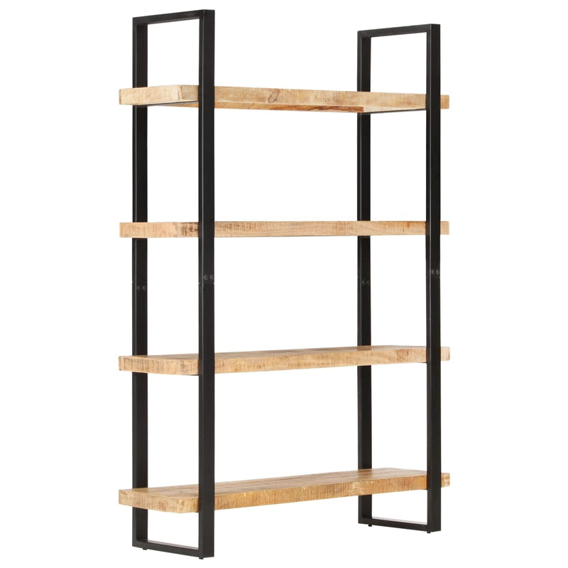 vidaXL 4-Tier Bookcase 160x40x180 cm Rough Mango Wood
