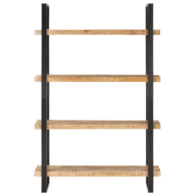 vidaXL 4-Tier Bookcase 160x40x180 cm Rough Mango Wood