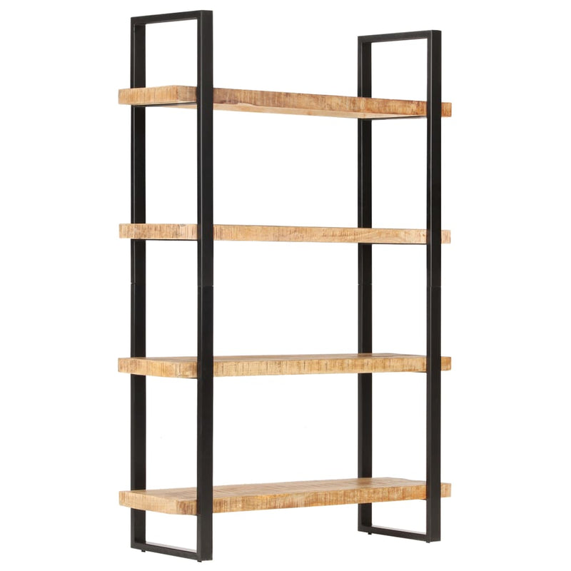 vidaXL 4-Tier Bookcase 160x40x180 cm Rough Mango Wood