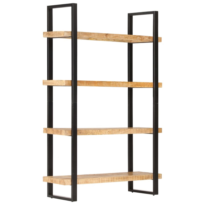 vidaXL 4-Tier Bookcase 160x40x180 cm Rough Mango Wood