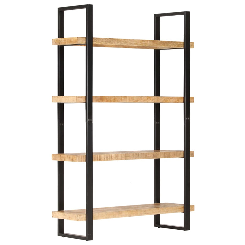 vidaXL 4-Tier Bookcase 160x40x180 cm Rough Mango Wood