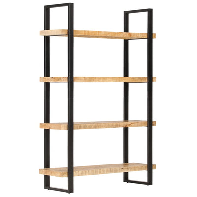 vidaXL 4-Tier Bookcase 160x40x180 cm Rough Mango Wood