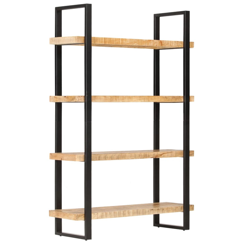 vidaXL 4-Tier Bookcase 160x40x180 cm Rough Mango Wood