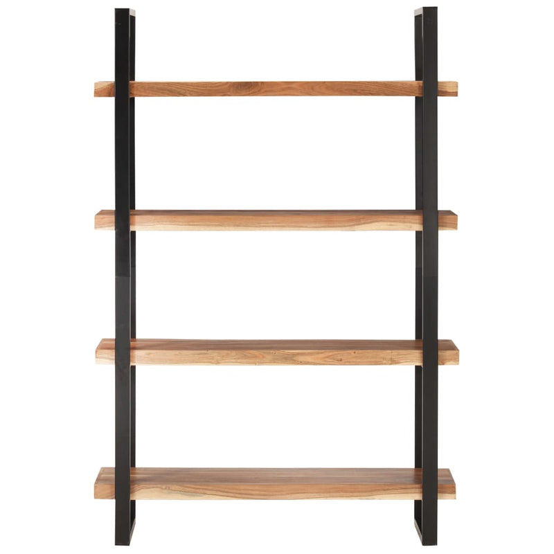 vidaXL 4-Tier Bookcase 160x40x180 cm Solid Acacia Wood