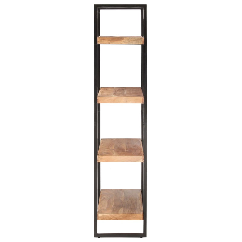 vidaXL 4-Tier Bookcase 160x40x180 cm Solid Acacia Wood