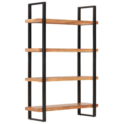 vidaXL 4-Tier Bookcase 160x40x180 cm Solid Acacia Wood