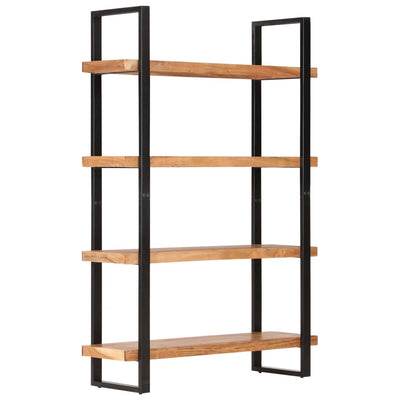vidaXL 4-Tier Bookcase 160x40x180 cm Solid Acacia Wood