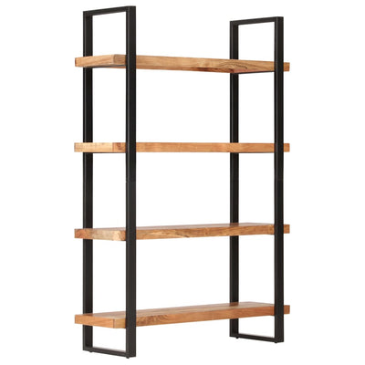 vidaXL 4-Tier Bookcase 160x40x180 cm Solid Acacia Wood