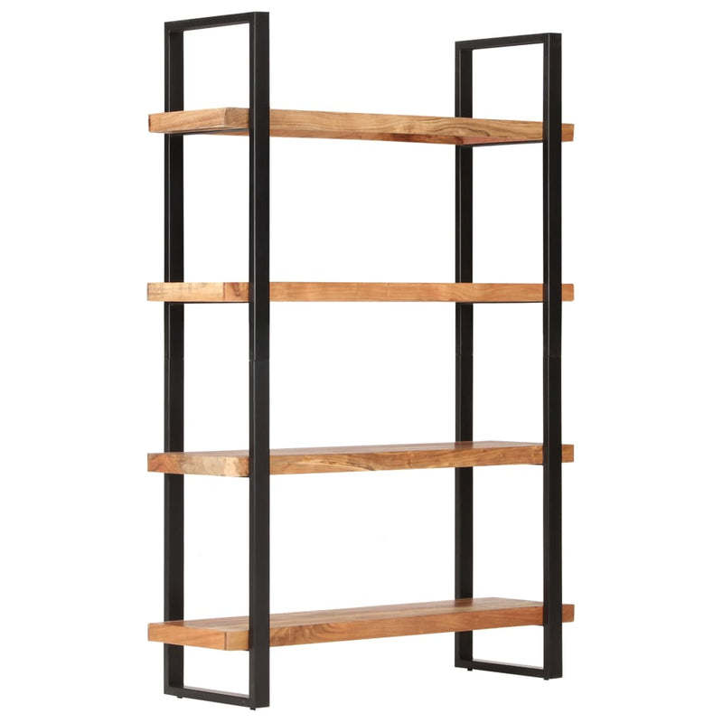 vidaXL 4-Tier Bookcase 160x40x180 cm Solid Acacia Wood
