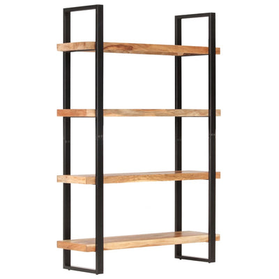 vidaXL 4-Tier Bookcase 160x40x180 cm Solid Acacia Wood