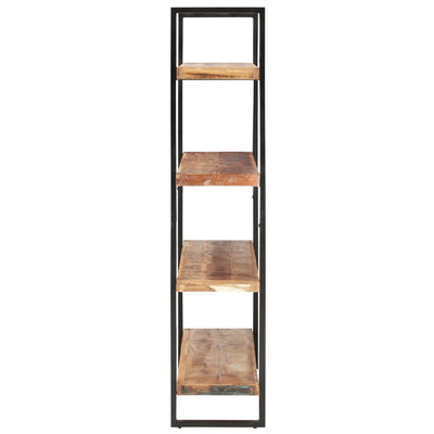vidaXL 4-Tier Bookcase 160x40x180 cm Solid Reclaimed Wood