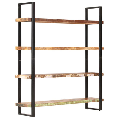 vidaXL 4-Tier Bookcase 160x40x180 cm Solid Reclaimed Wood