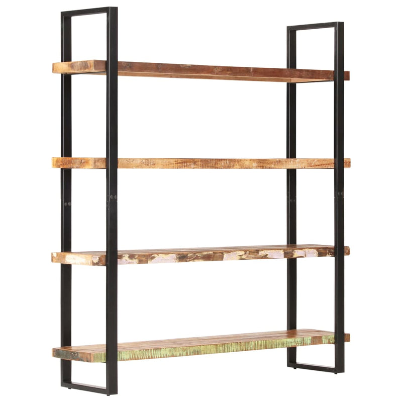 vidaXL 4-Tier Bookcase 160x40x180 cm Solid Reclaimed Wood