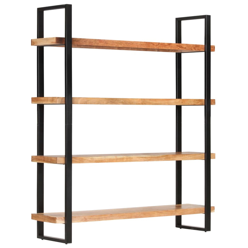 vidaXL 4-Tier Bookcase 160x40x180 cm Solid Acacia Wood