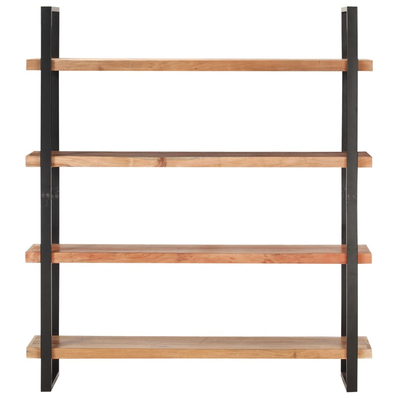 vidaXL 4-Tier Bookcase 160x40x180 cm Solid Acacia Wood