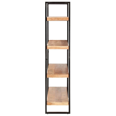 vidaXL 4-Tier Bookcase 160x40x180 cm Solid Acacia Wood